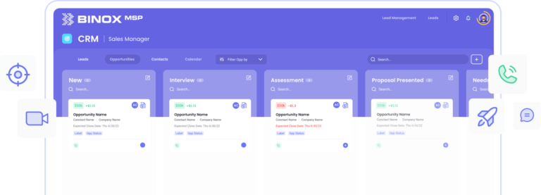 Sales Pipeline CRM for MSPs