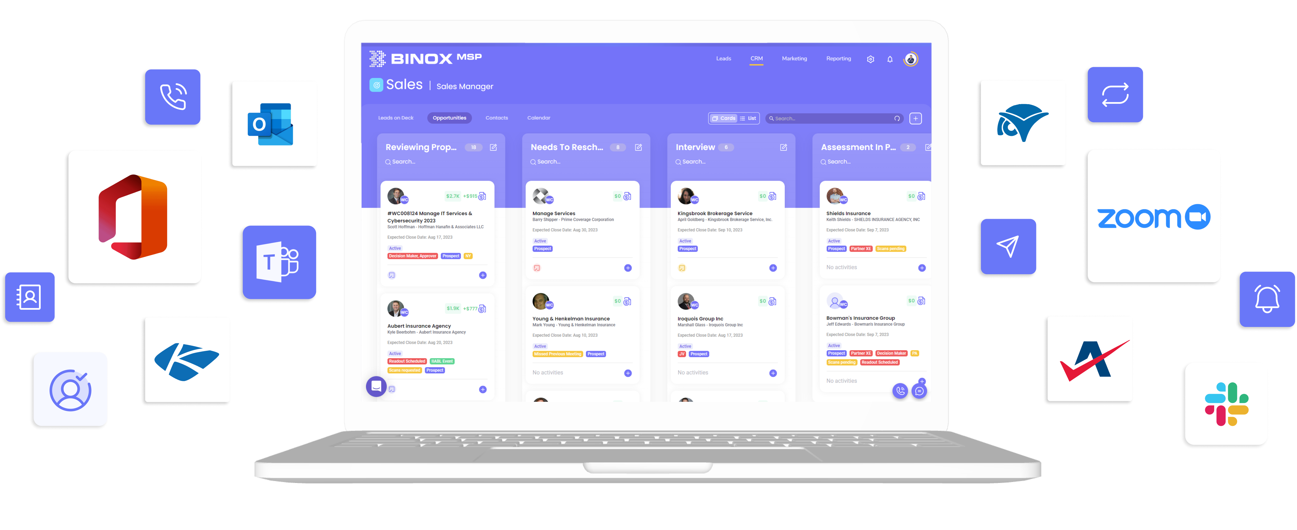 Binoxmsp-with Binox's cutting-edge integrations